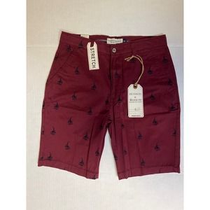 Sale!! Hudson & Barrow STRECH  Shorts ~
Men's 30 Burgundy